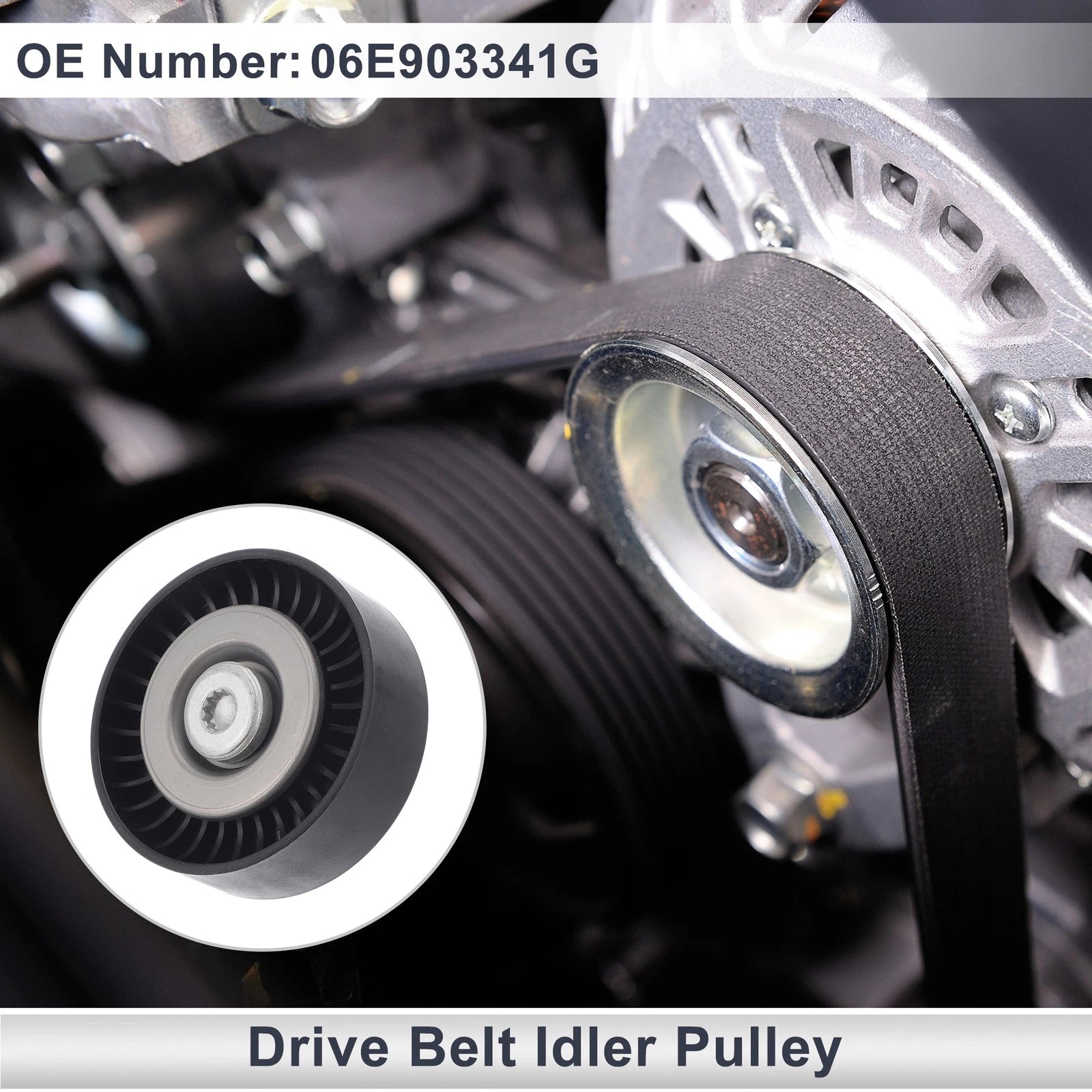 Drive Belt Idler Pulley Replacement for Audi A5 (2005–2016)