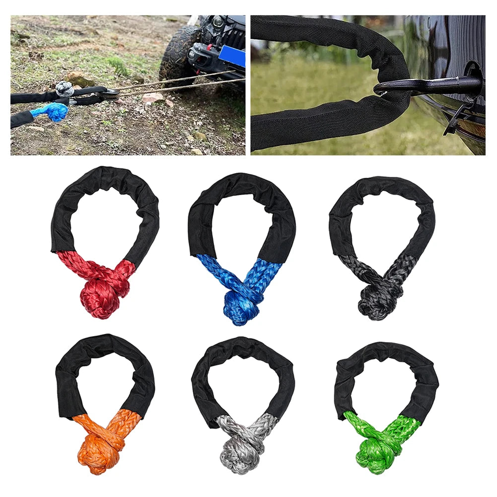 Soft Shackle Recovery Ring for Off-Road Vehicles (Polyethylene)