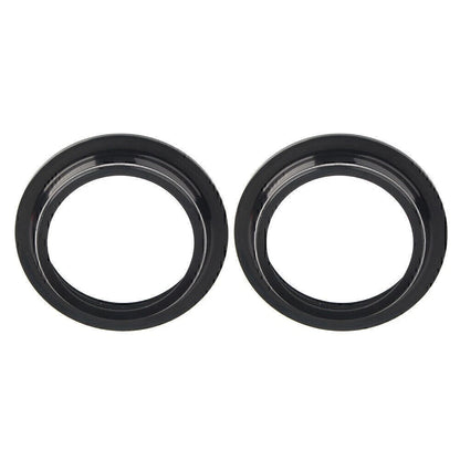 2X Front Fork Damper Shock Absorber Dust Seals for Motorcycle (43X54MM)