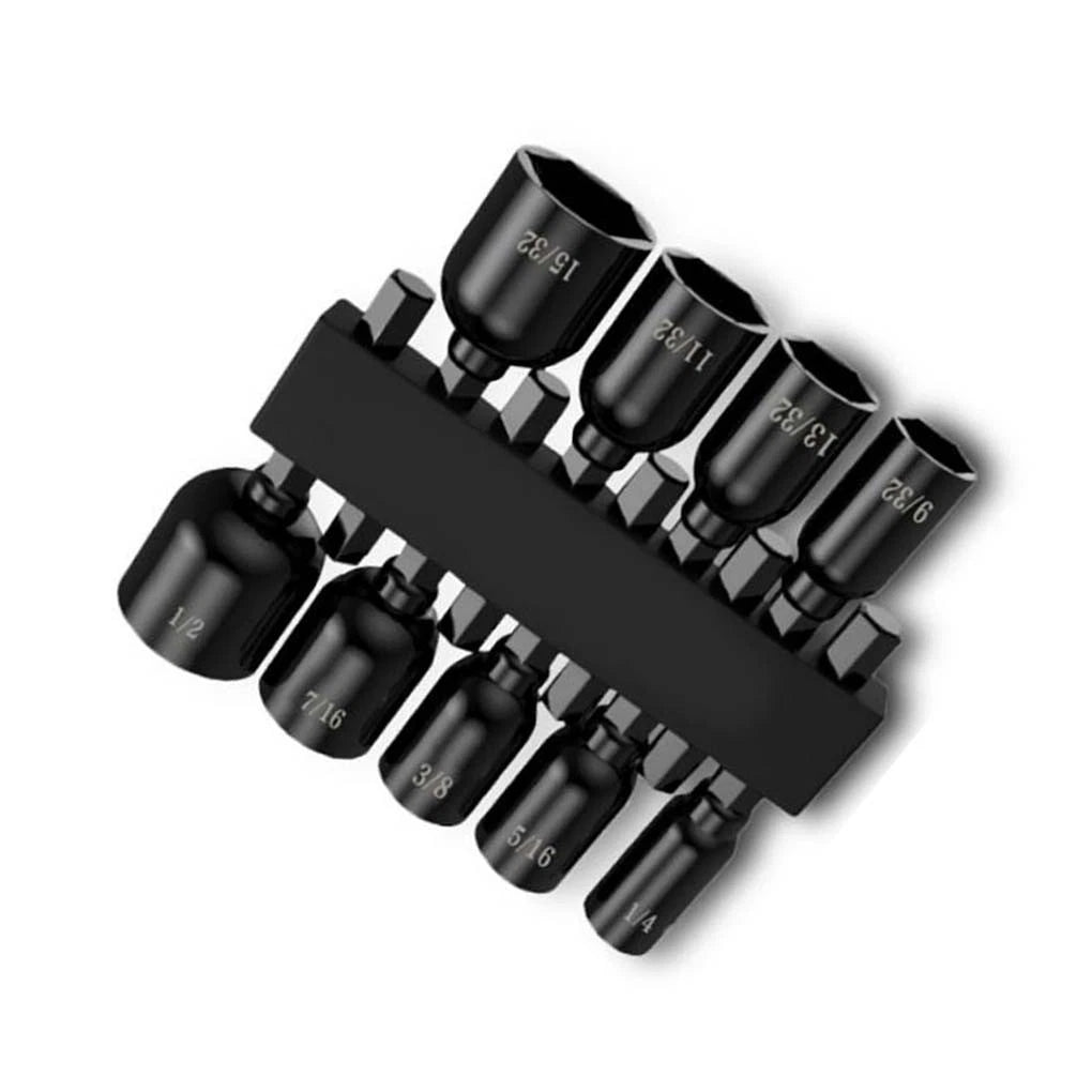 9PCS Magnetic Socket Wrench Set for Drill Tools