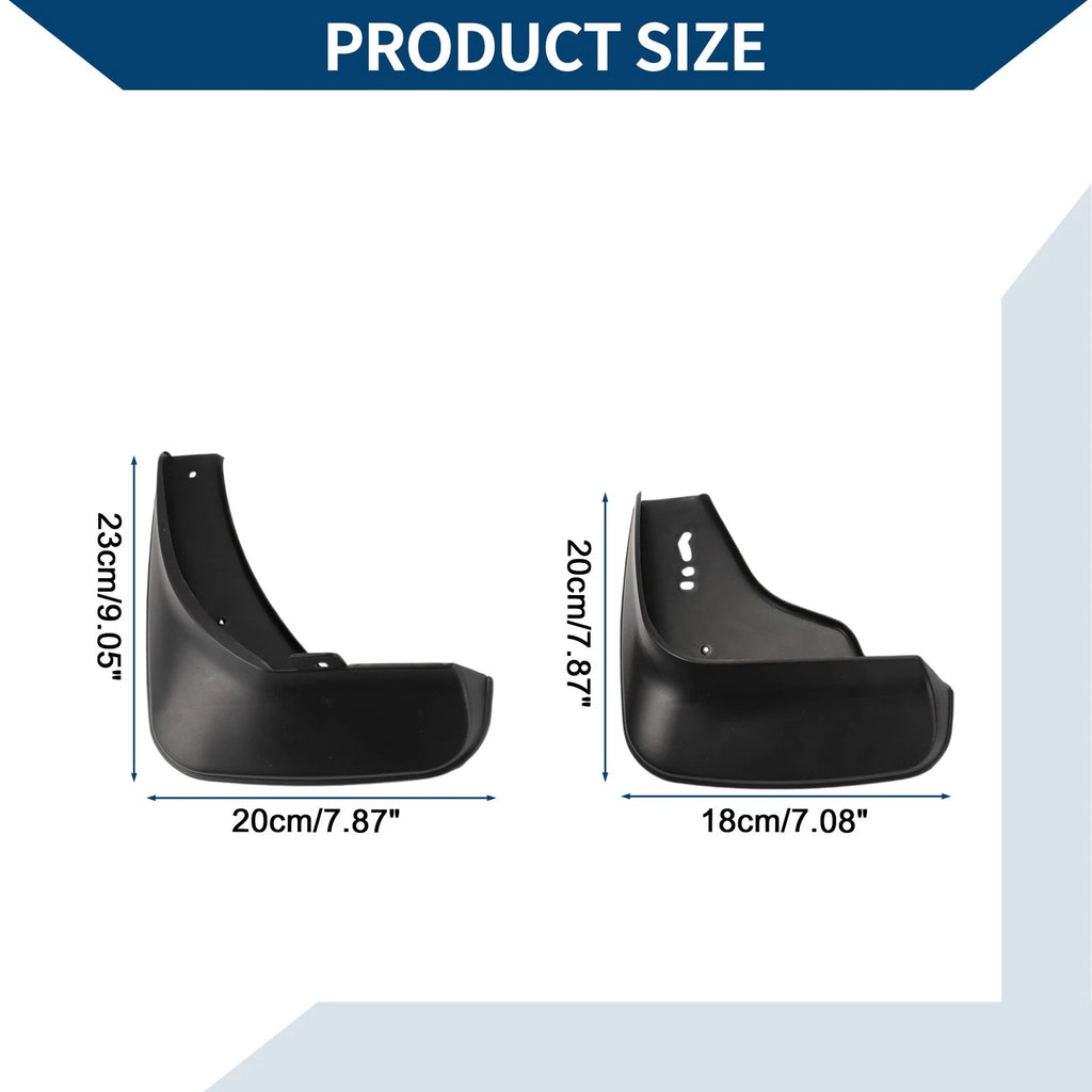 Mud Flaps Splash Guards 1Set Front Rear for Toyota REIZ (2007–2010)