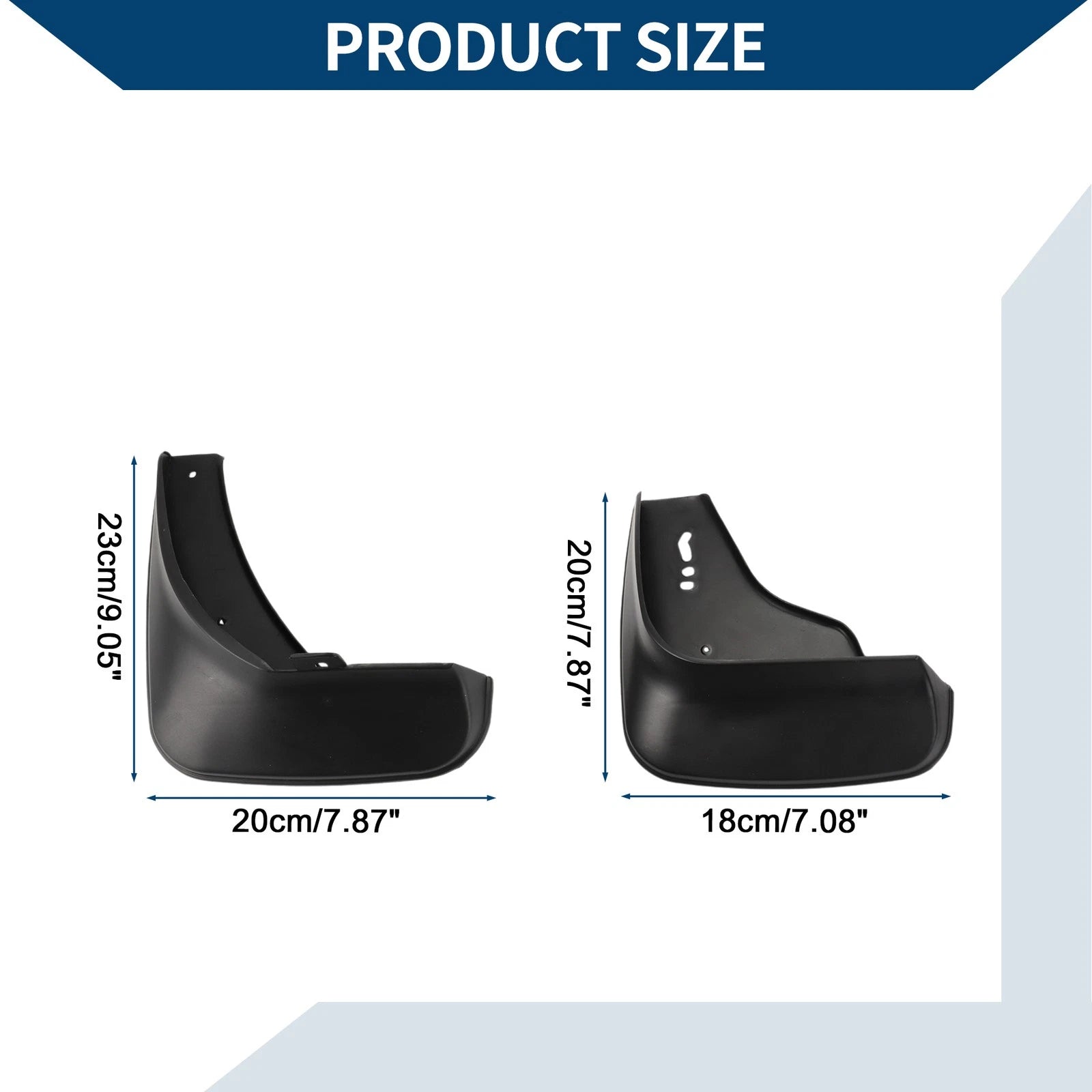 Mud Flaps Splash Guards 1Set Front Rear for Toyota REIZ (2007–2010)