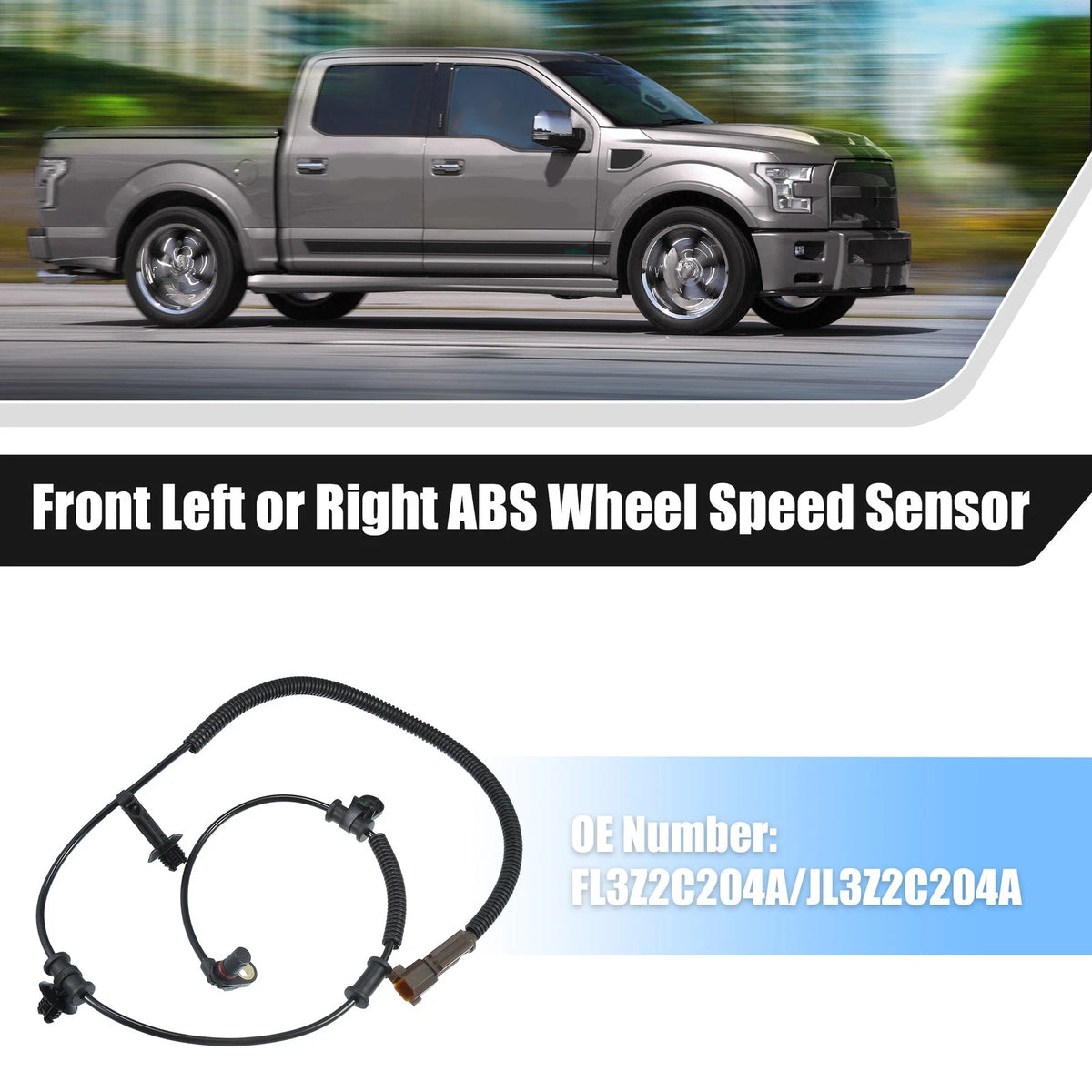 Front Left ABS Wheel Speed Sensor Replacement for Ford F-150 (2015–2017)