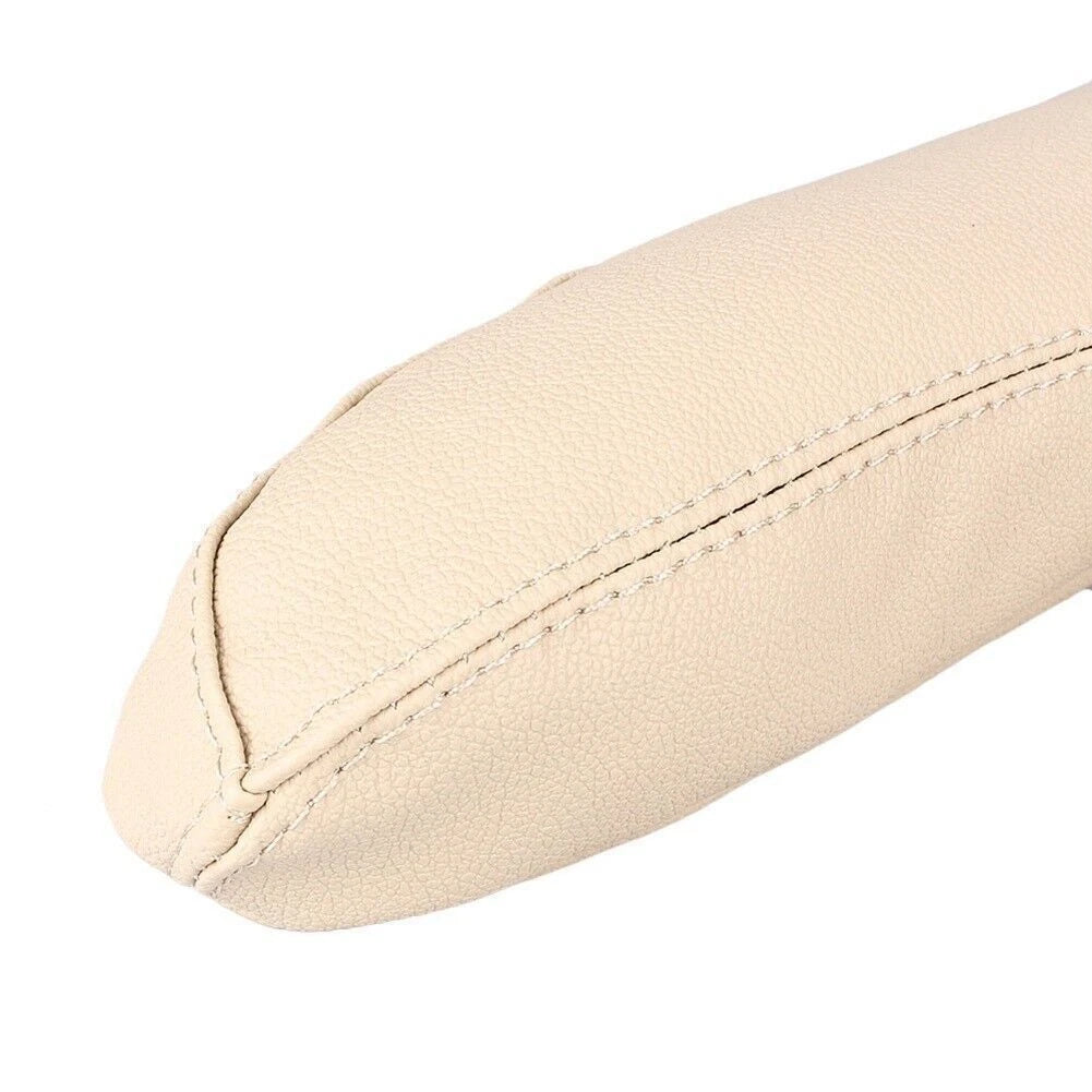 2X Leather Armrest Cover Protector for Honda Odyssey (2005–2010) White