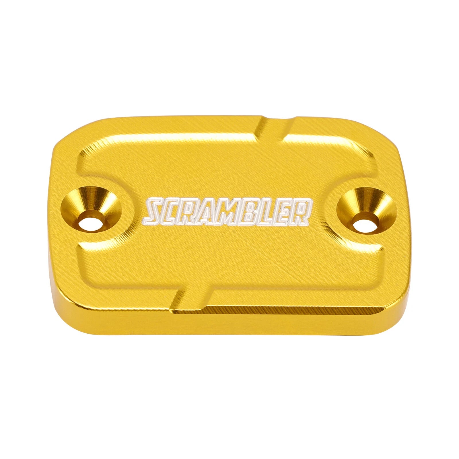 Gold Front Brake & Clutch Reservoir Cap for Ducati Scrambler 800 1100 (2015–2025)