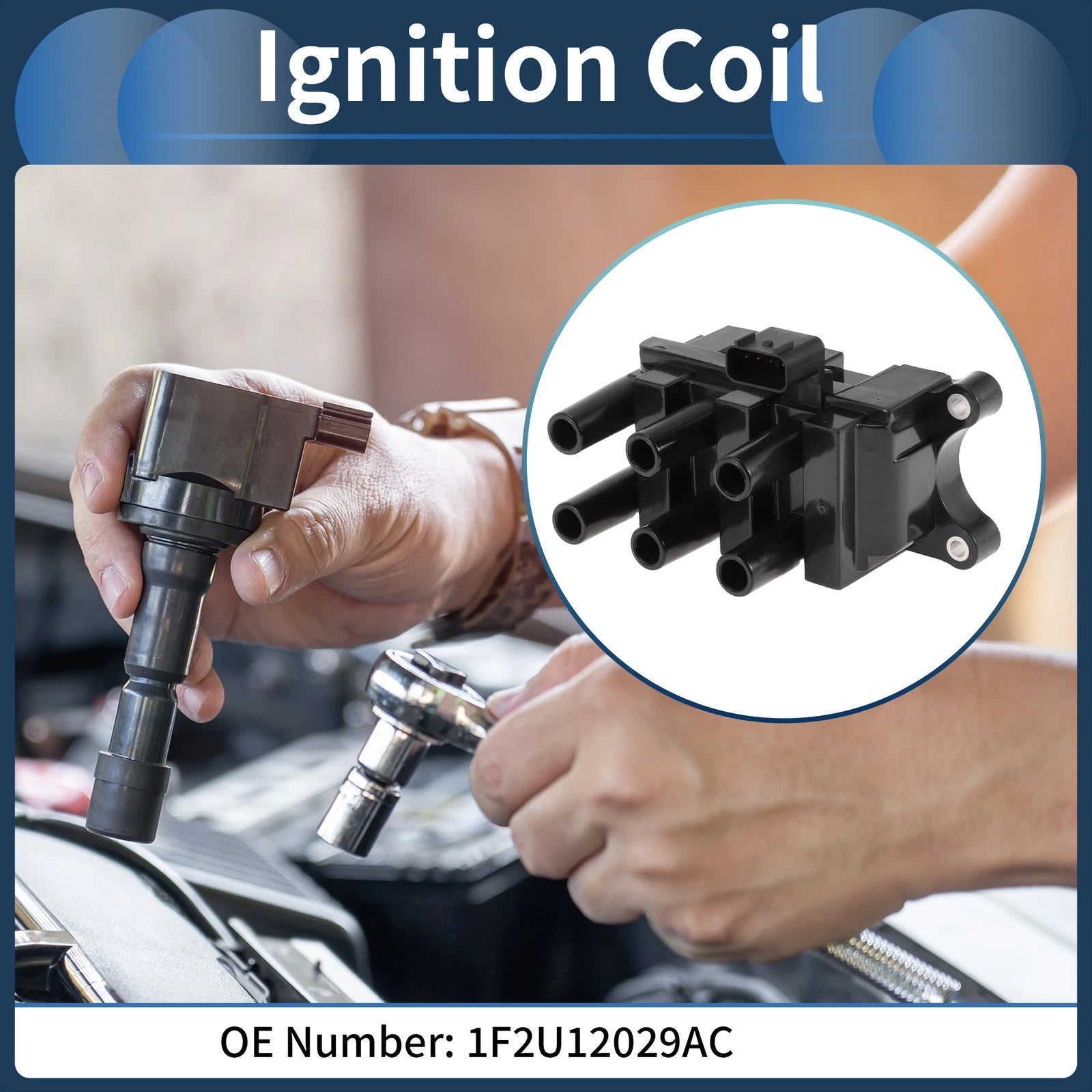 Ignition Coil Pack Replacement for Ford Mustang (2001–2004)
