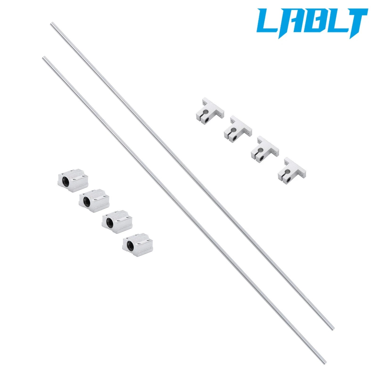 2X Linear Motion Rail Shaft 8×750mm for SCS8UU & SK8 Support (Compatible)