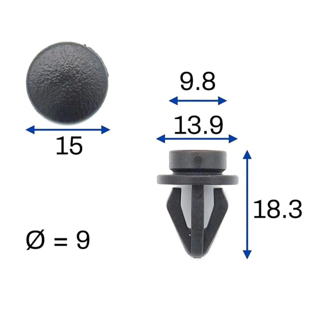 2X Parcel Shelf Hanger Button Clips 79916-1KA2A for Nissan Juke (2010–2017)