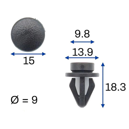 2X Parcel Shelf Hanger Button Clips 79916-1KA2A for Nissan Juke (2010–2017)