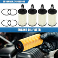 Engine Oil Filter O Ring Set for Mercedes C300 (4Pcs) (2014–2019)