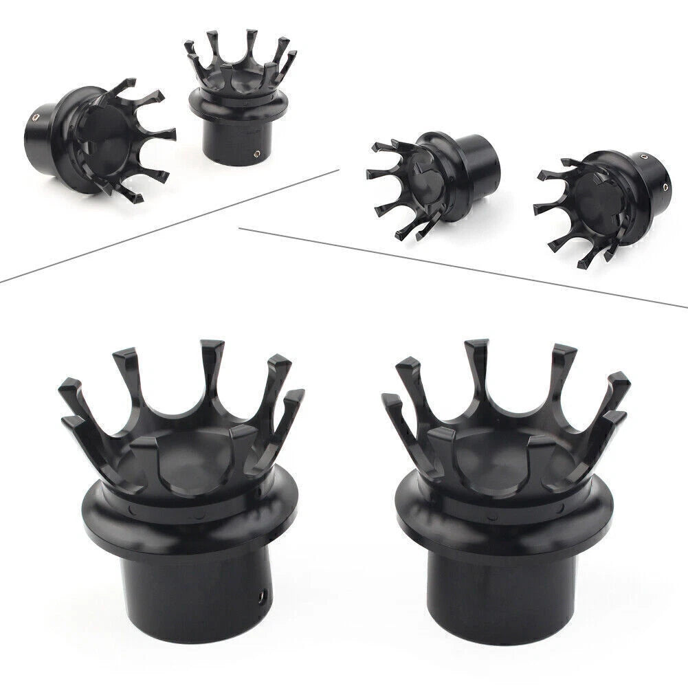 Front Axle Nut Cover Bolt Cap for Harley XL 883 1200 Dyna Touring (2000–2023)