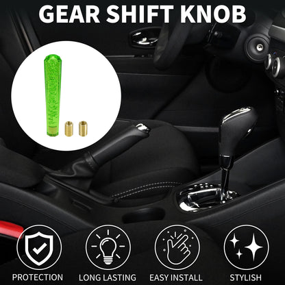 Set of 1 Gear Shift Knob for Universal Fit (25cm, Acrylic Green)
