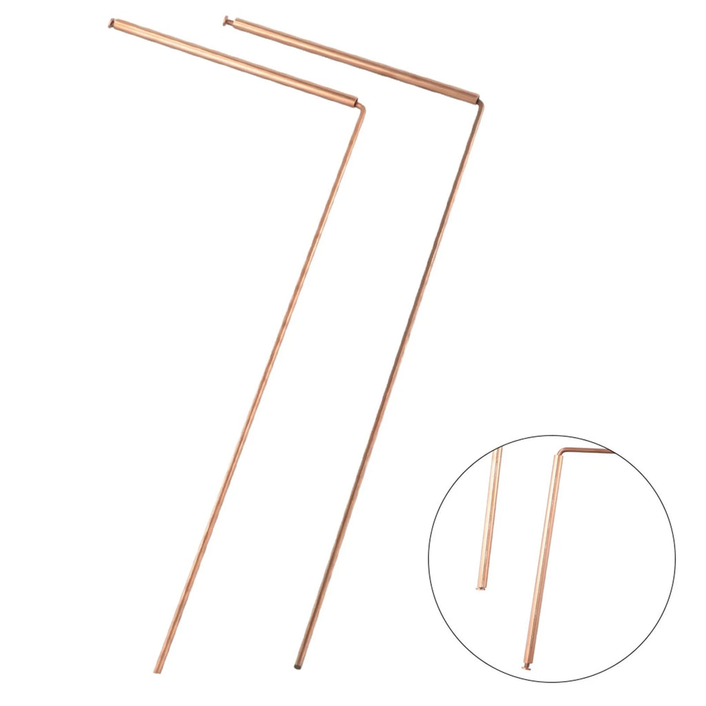 2X Copper Detector Rods for Essential Tool Set