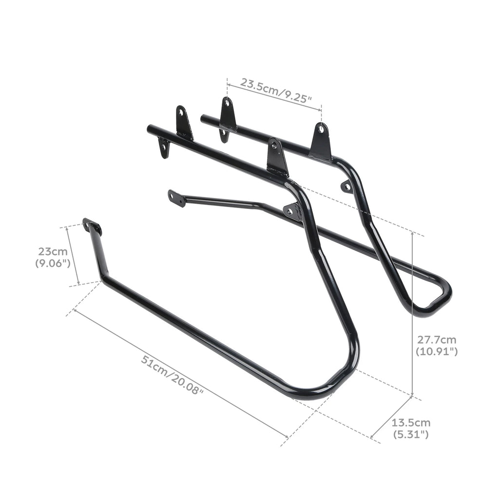 Saddlebag Conversion Brackets for Harley Softail (1984–2017)