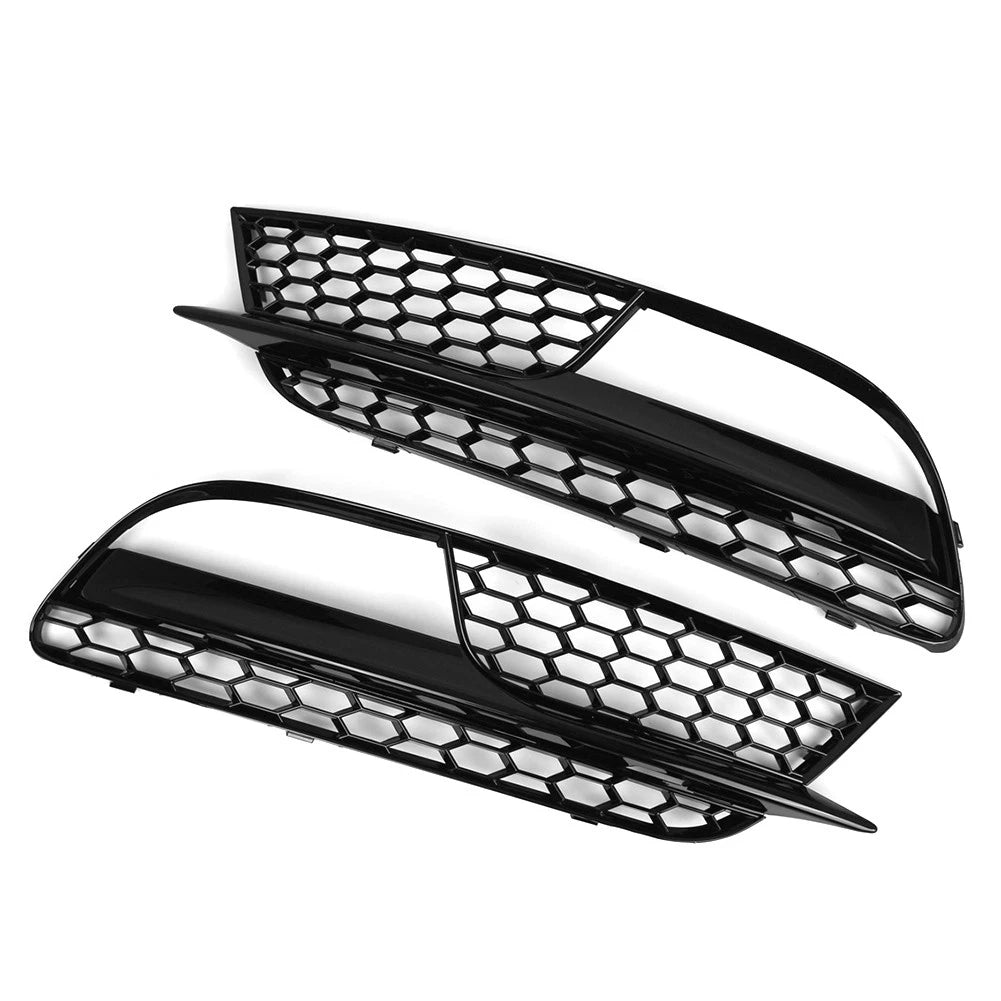Honeycomb Front Bumper Fog Light Grille for Audi A5 (2012–2016)