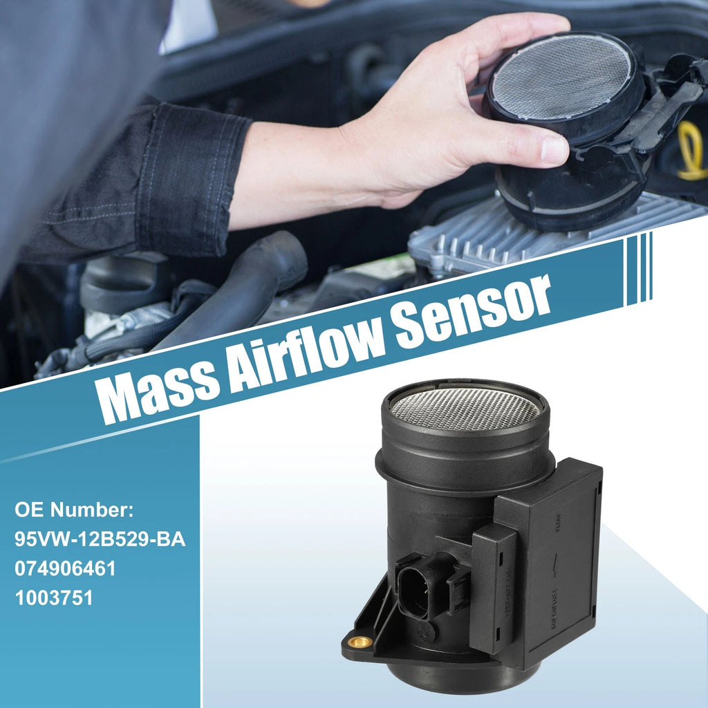 Mass Air Flow Meter MAF Sensor for VW Passat 1.9TDI, Jetta (1996–1997)