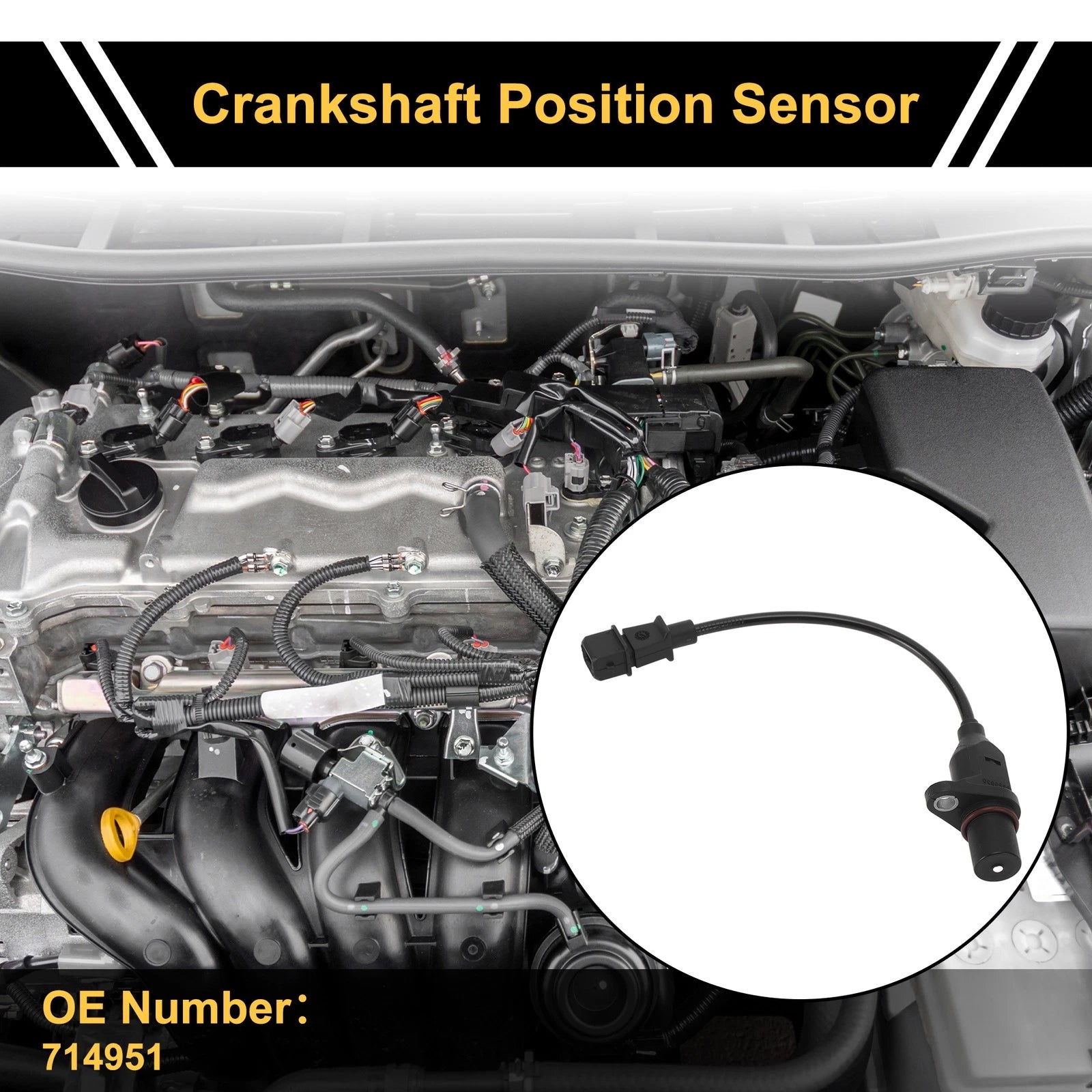 Crankshaft Position Sensor Replacement for Hyundai Accent (2003–2004)
