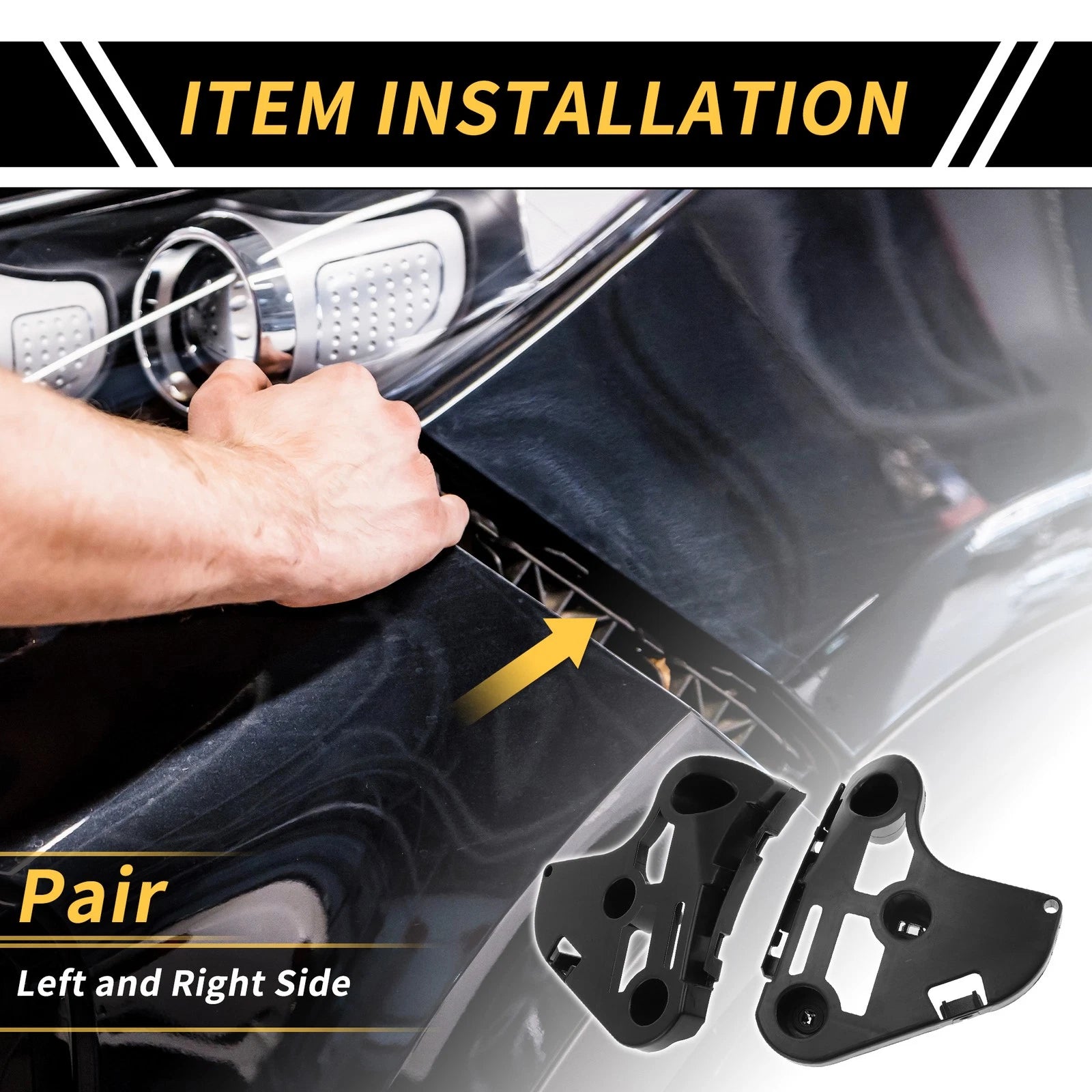 Front Bumper Support Bracket Replacement for Toyota Tundra (2007–2021)
