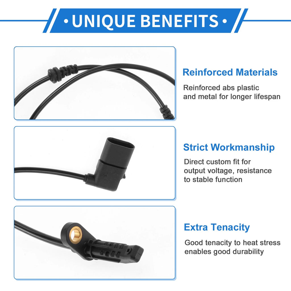 ABS Wheel Speed Sensor Front Left for Mercedes-Benz S65 AMG (2014–2021)
