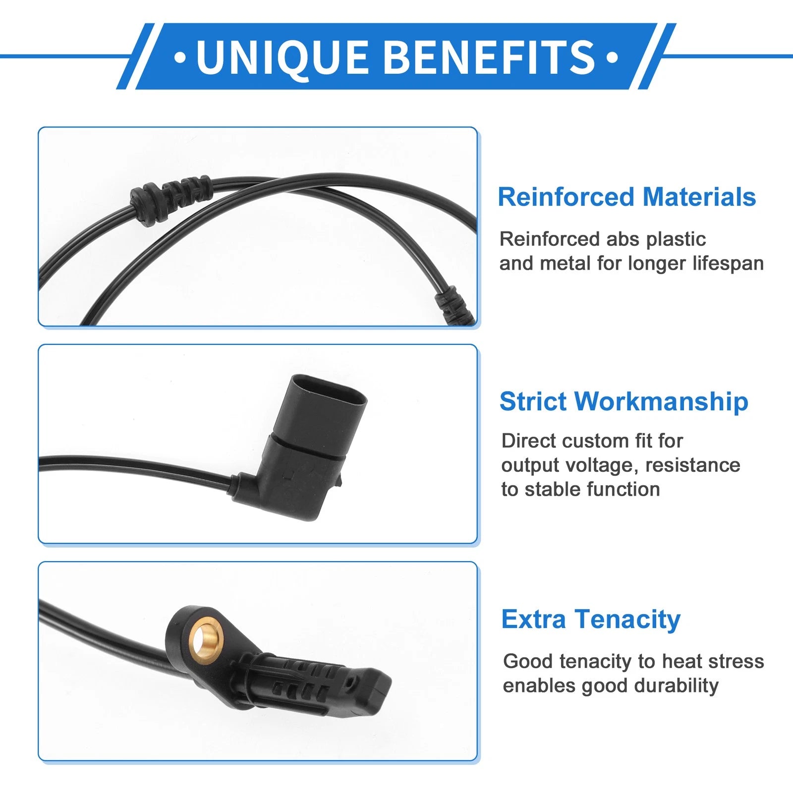 ABS Wheel Speed Sensor Front Left for Mercedes-Benz S65 AMG (2014–2021)