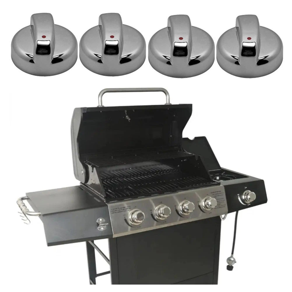 Set of 4 Gas Heater Oven Knobs for 8mm Installations