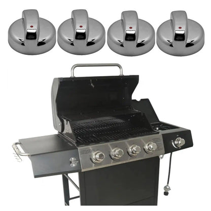 Set of 4 Gas Heater Oven Knobs for 8mm Installations