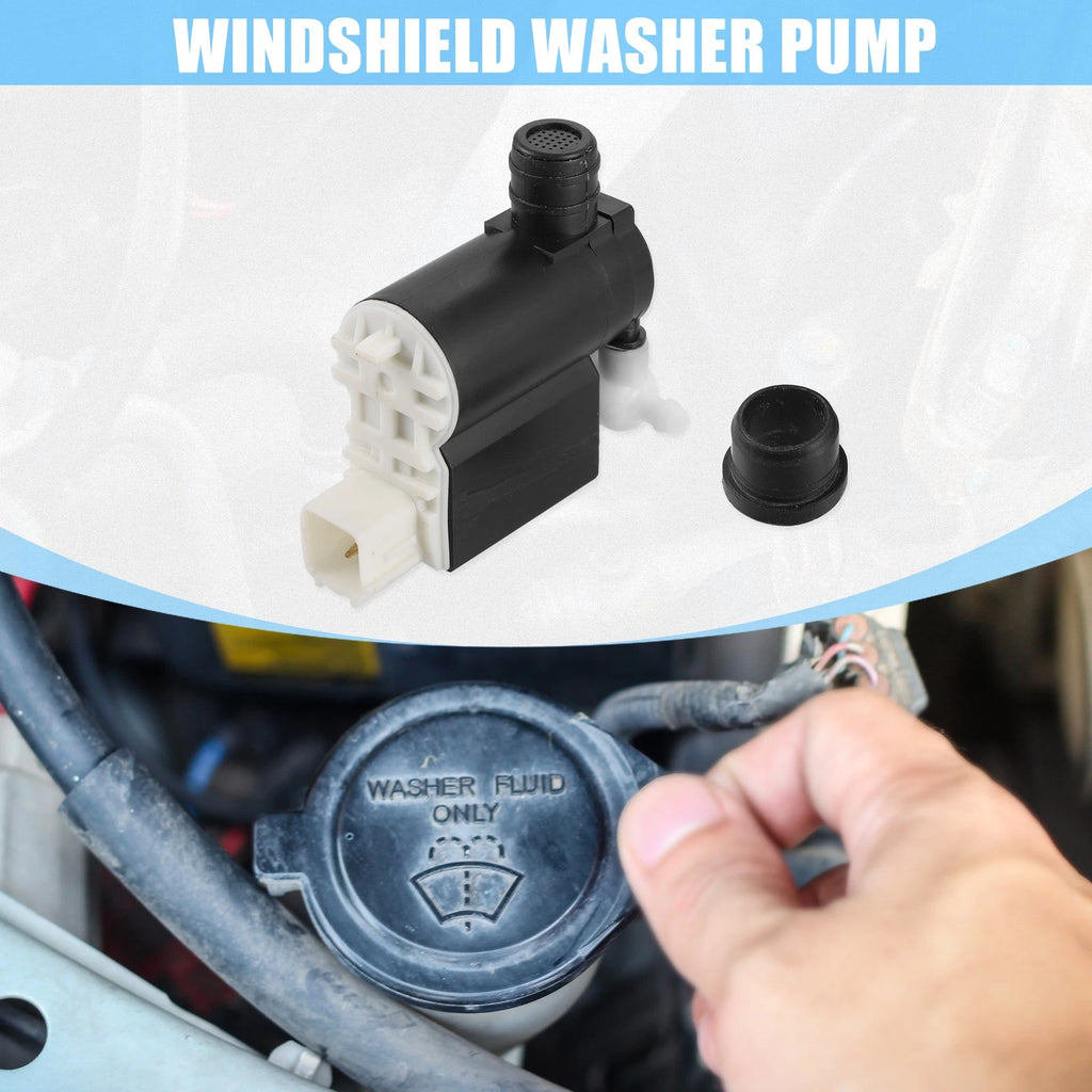 Windshield Washer Pump with Grommet for Hyundai Elantra (2009–2012)