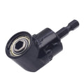 Right Angle Drill Adapter for Chrome-Vanadium Steel 1/4 Hex Shank (105°)