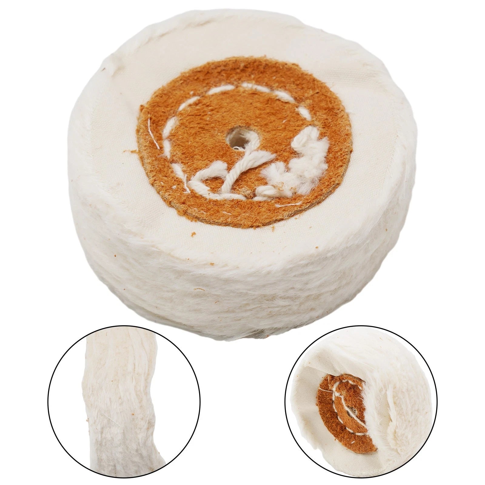 Buffing Wheel Cloth for Angle Grinder (2In, 50mm)