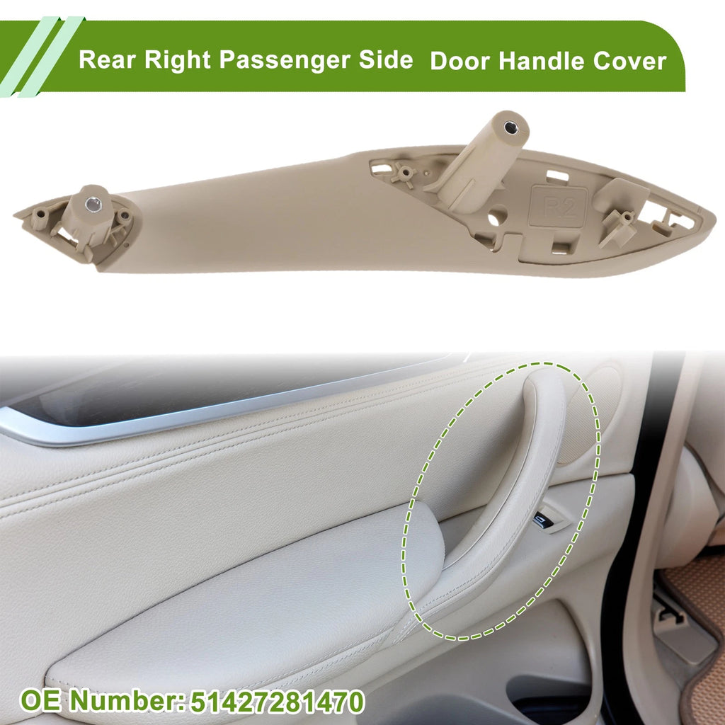 Door Panel Handle Pull Trim Cover for BMW 3 Series (2012–2018) No. 51427281470