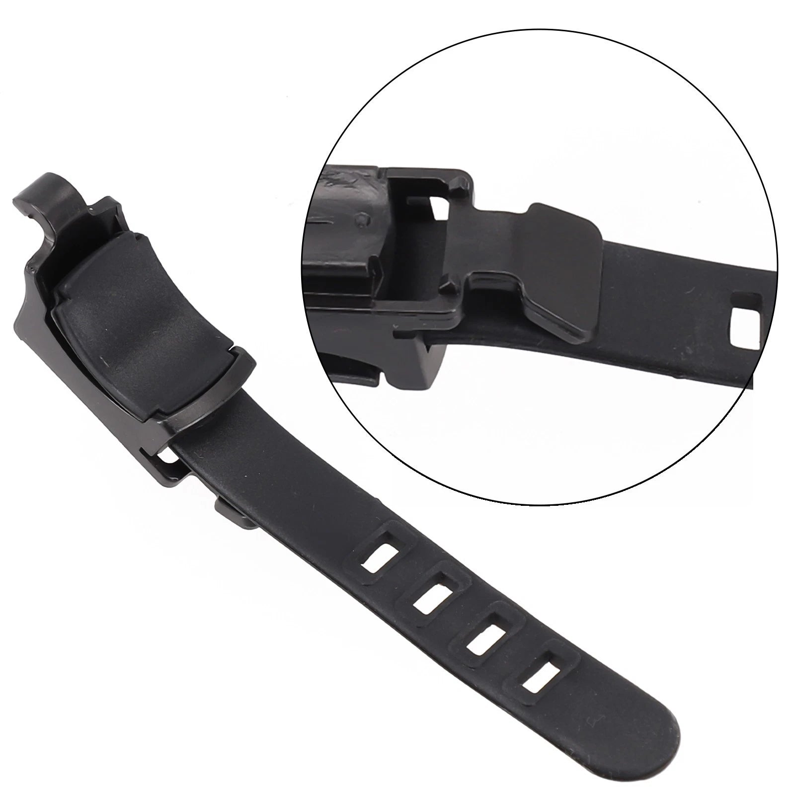 Bicycle Light Clip for Bike (1 Pc) - ABS Black Adaptor