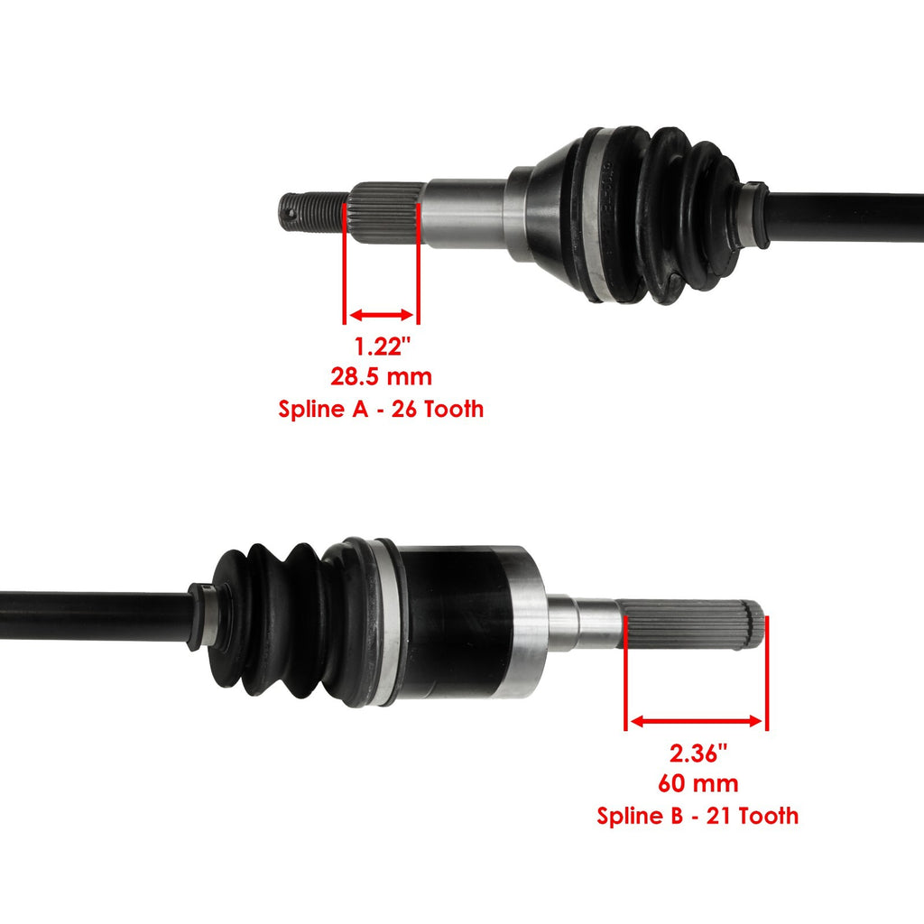 Front Right Complete CV Joint Axle Replacement for Can-Am Defender (2016–2024)