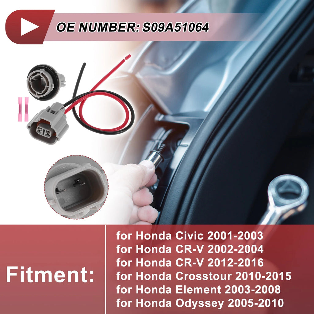 Turn Signal Light Socket Wiring Repair for Honda Civic 2001–2003