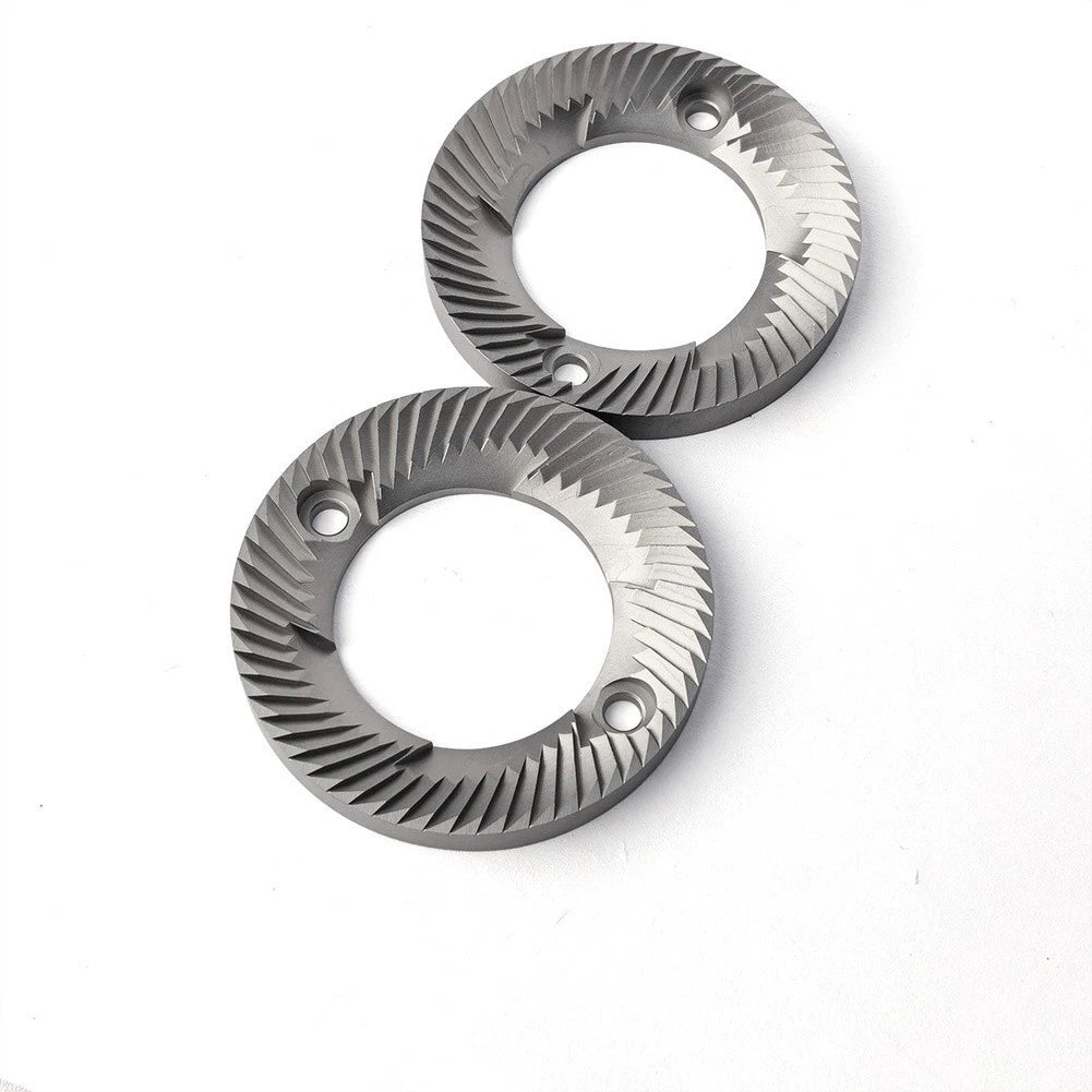 2 Piece 60mm Stainless Steel Discs for Espresso Grinder