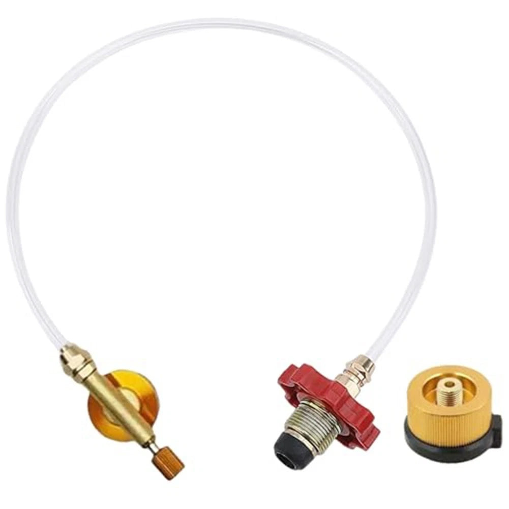 Propane Hose Adapter for Cooking Setup (Compact & Portable)