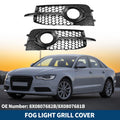Front Fog Light Grill Pair Replacement for Audi A1 8X 8XA (2010–2018)