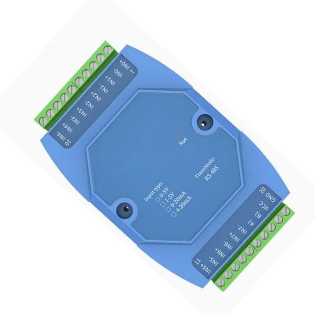 8 Channel Analog Signal Acquisition Module for RS485 Networks