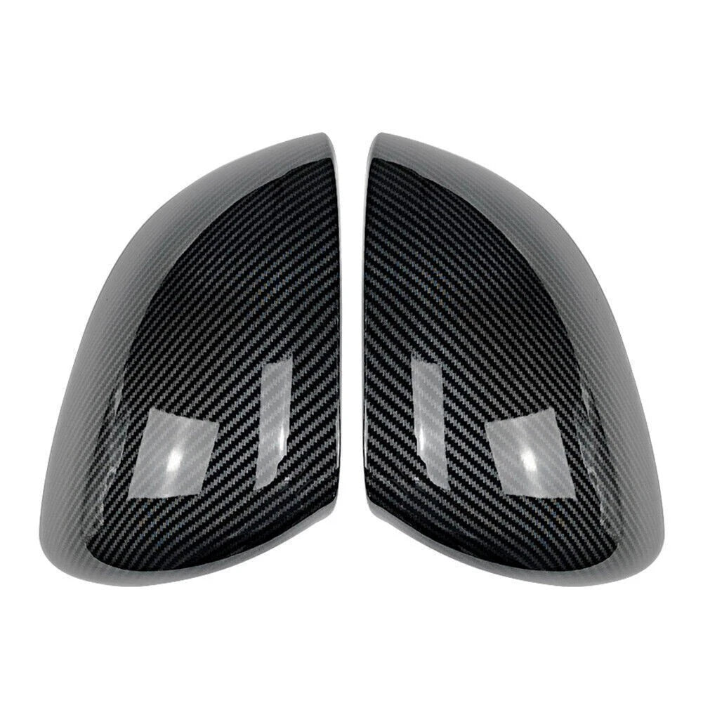 2X Carbon ABS Rear View Mirror Cover Shell for Mercedes Benz C-Class (2022–2025)