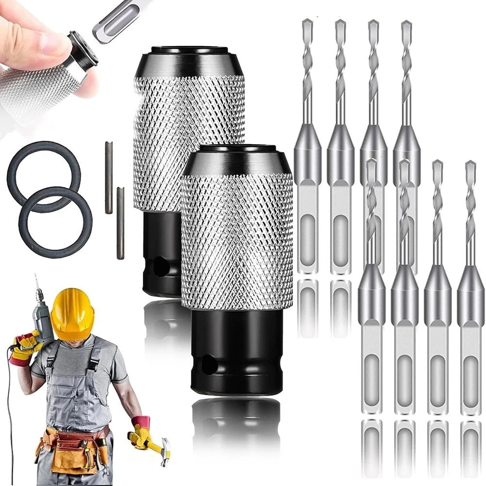 Steel Rotary Hammer Adapter Set for Electric Wrench