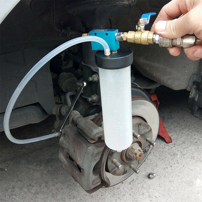 300cc Brake Oil Bleeding Tool with Pneumatic Drive for Smooth Fluid Exchange