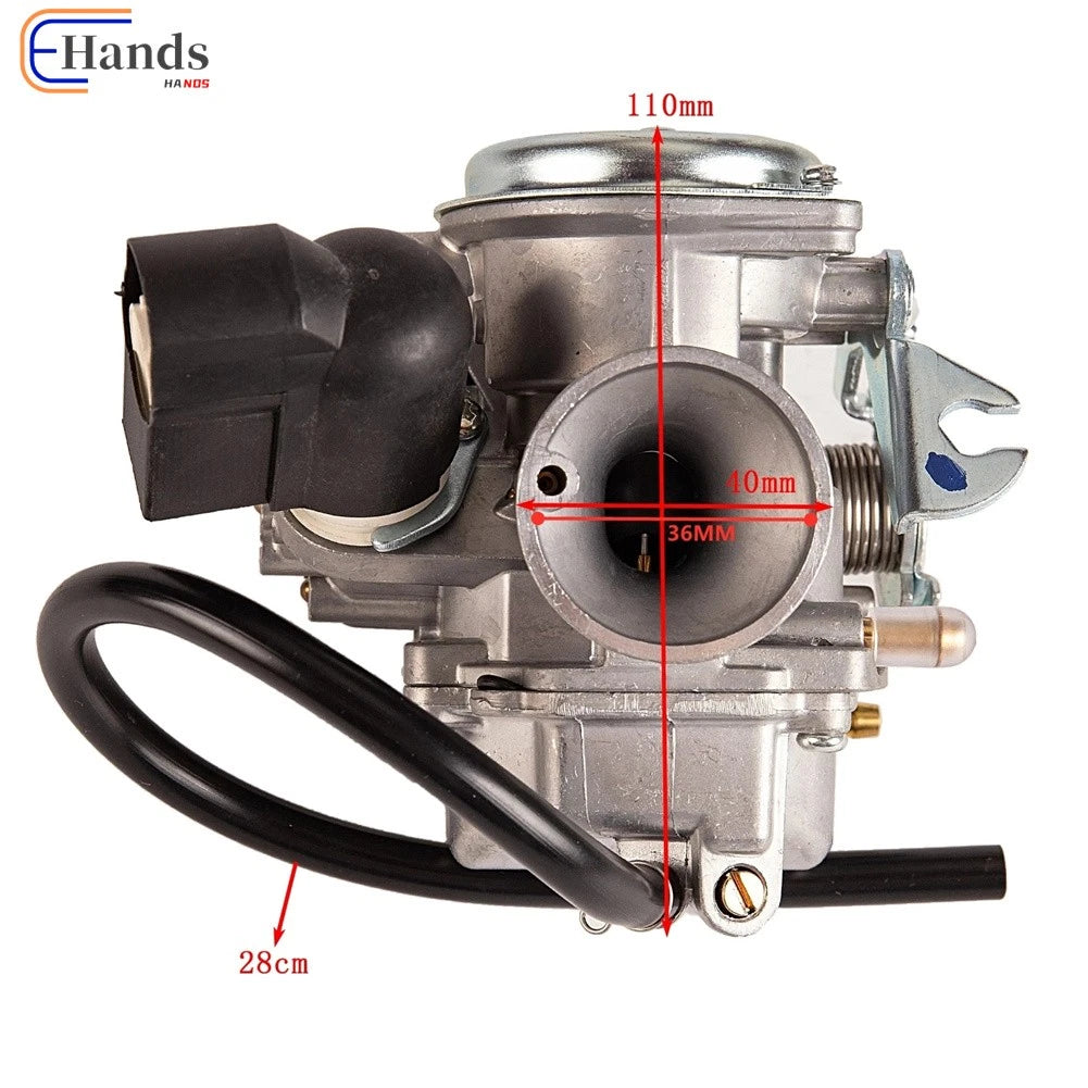 Carburetor Assembly for Honda Ruckus 50 NPS50 (2002–2023) 16100-GEZ-613