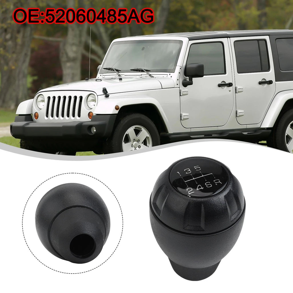Shift Knob Replacement for Jeep Wrangler JK (2007–2013)