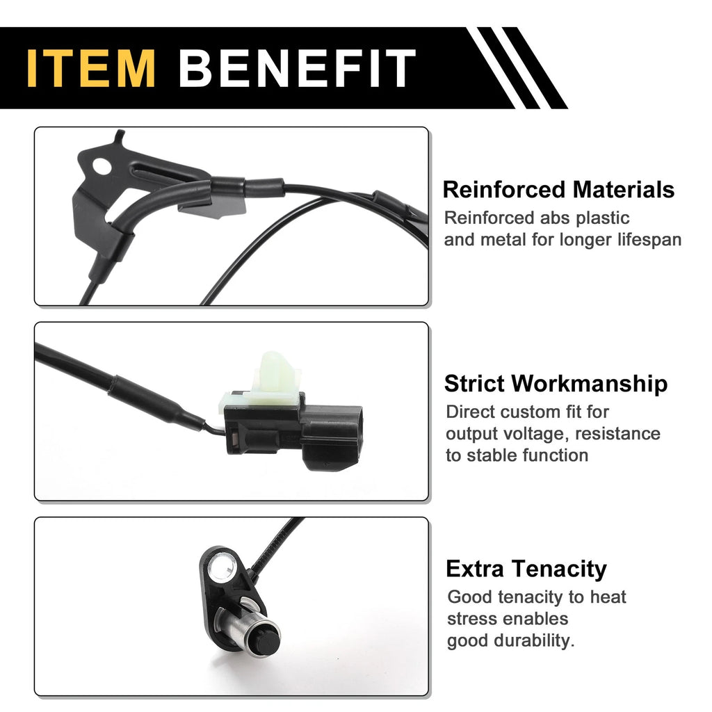 ABS Wheel Speed Sensor Front Left for Mitsubishi L200 (2015–2020)