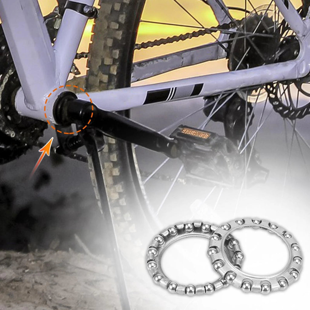 Ball Bearing Cages 39.6mm x 15 Crank Wheel Retainer for Bicycle (2 Pack)