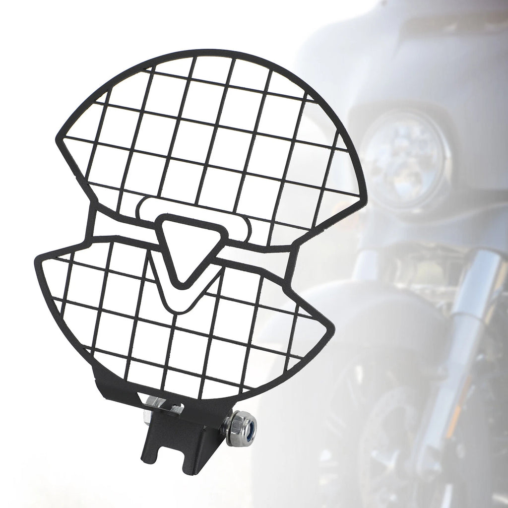 Front Headlight Guard Cover for TR Trident 660 (2020–2022) T9 Black