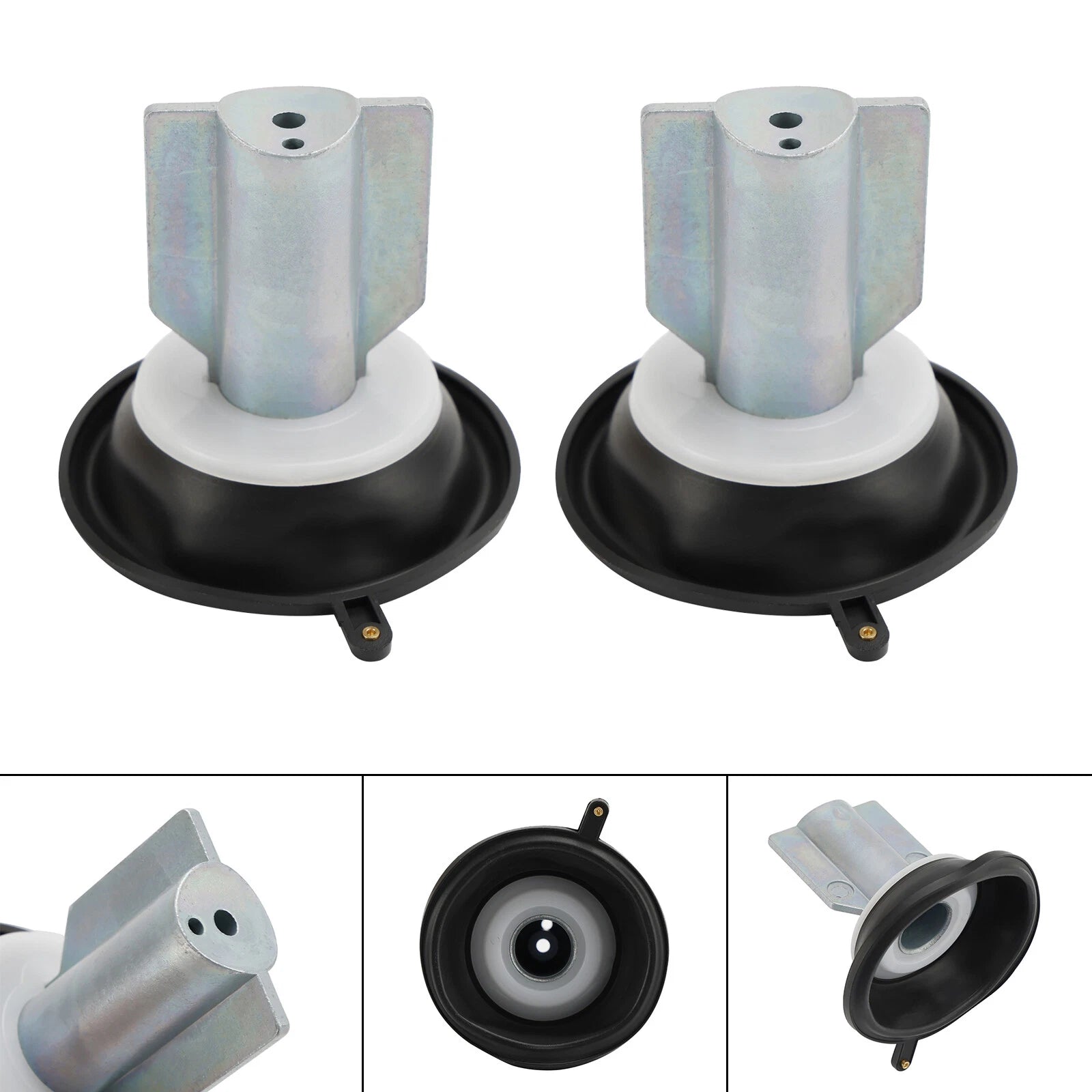 2X Carburetor Plunger Diaphragm for Kawasaki Prairie 700 (2002–2006)