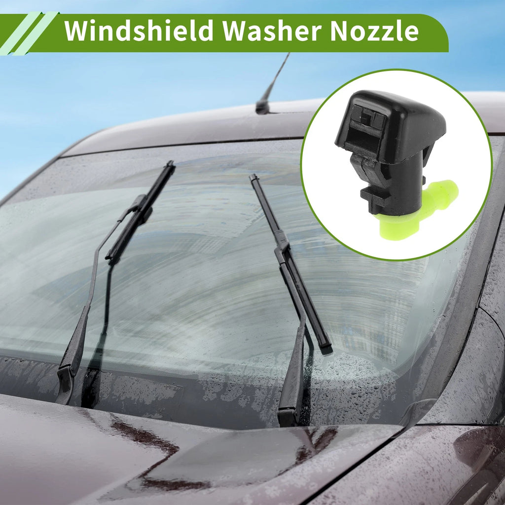Windshield Washer Nozzle w/ Hose Connector for Dodge (No. 55157319AA)