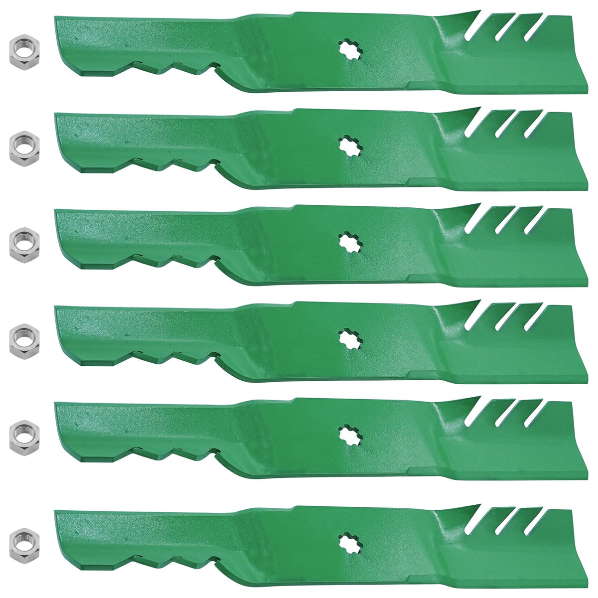 54 Inch Deck Blade with Nut for John Deere GX21694 GX21380 (2018–2025)