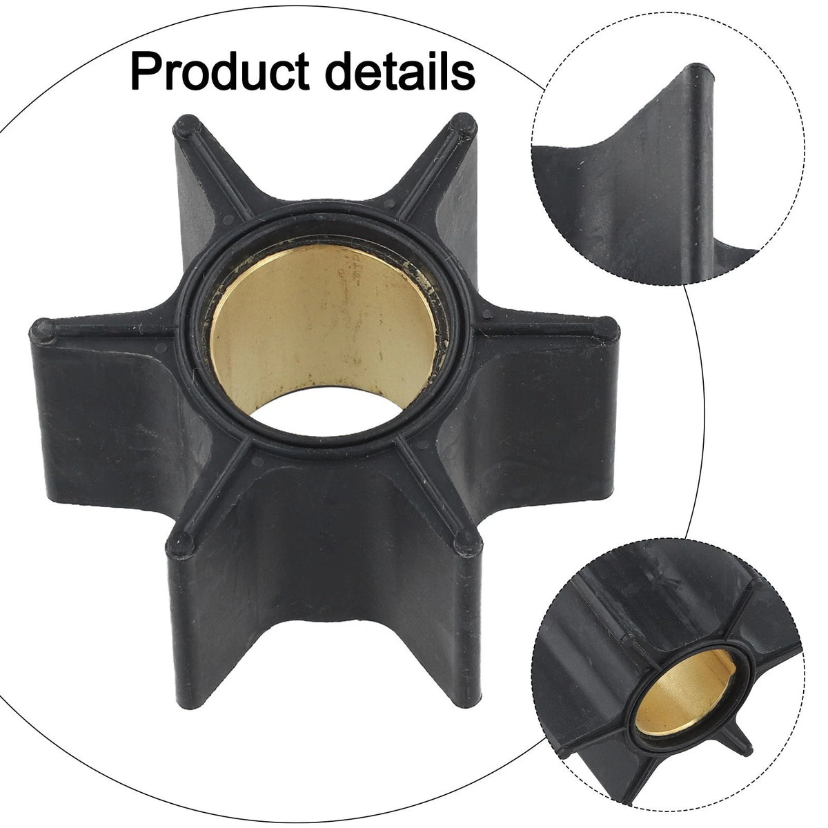Water Pump Impeller for Mercury Outboards 115 225 (Part 4789984T4)