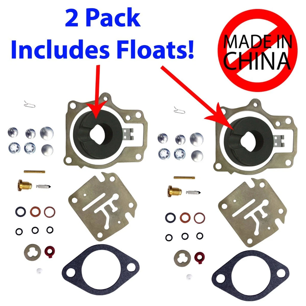 Carburetor Rebuild Kit for Johnson Evinrude 18-40 HP (FLOAT)